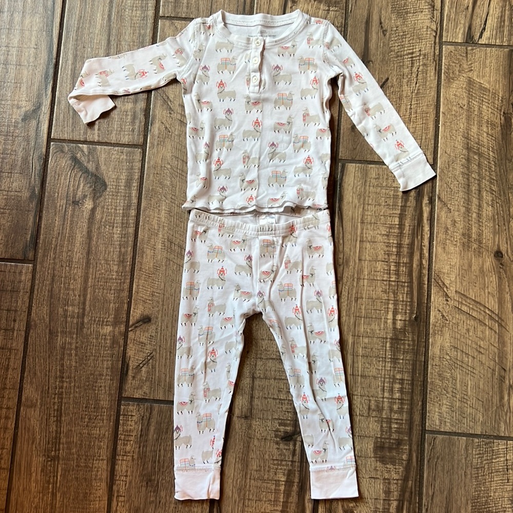 Roberta Roller Rabbit llama 2 piece pima pajamas